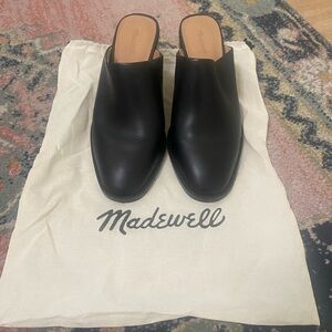 Madewell Classic Black Mules